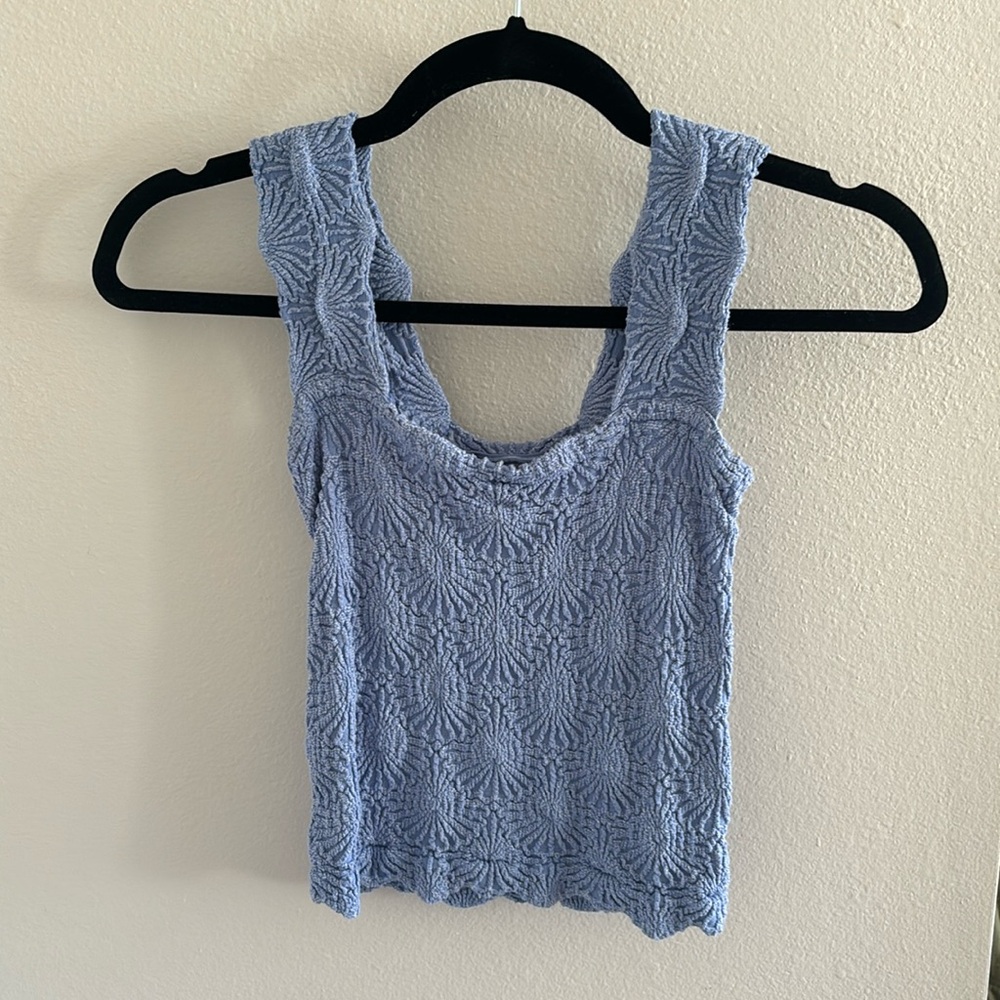 Free people love letter cami. color blue size xs